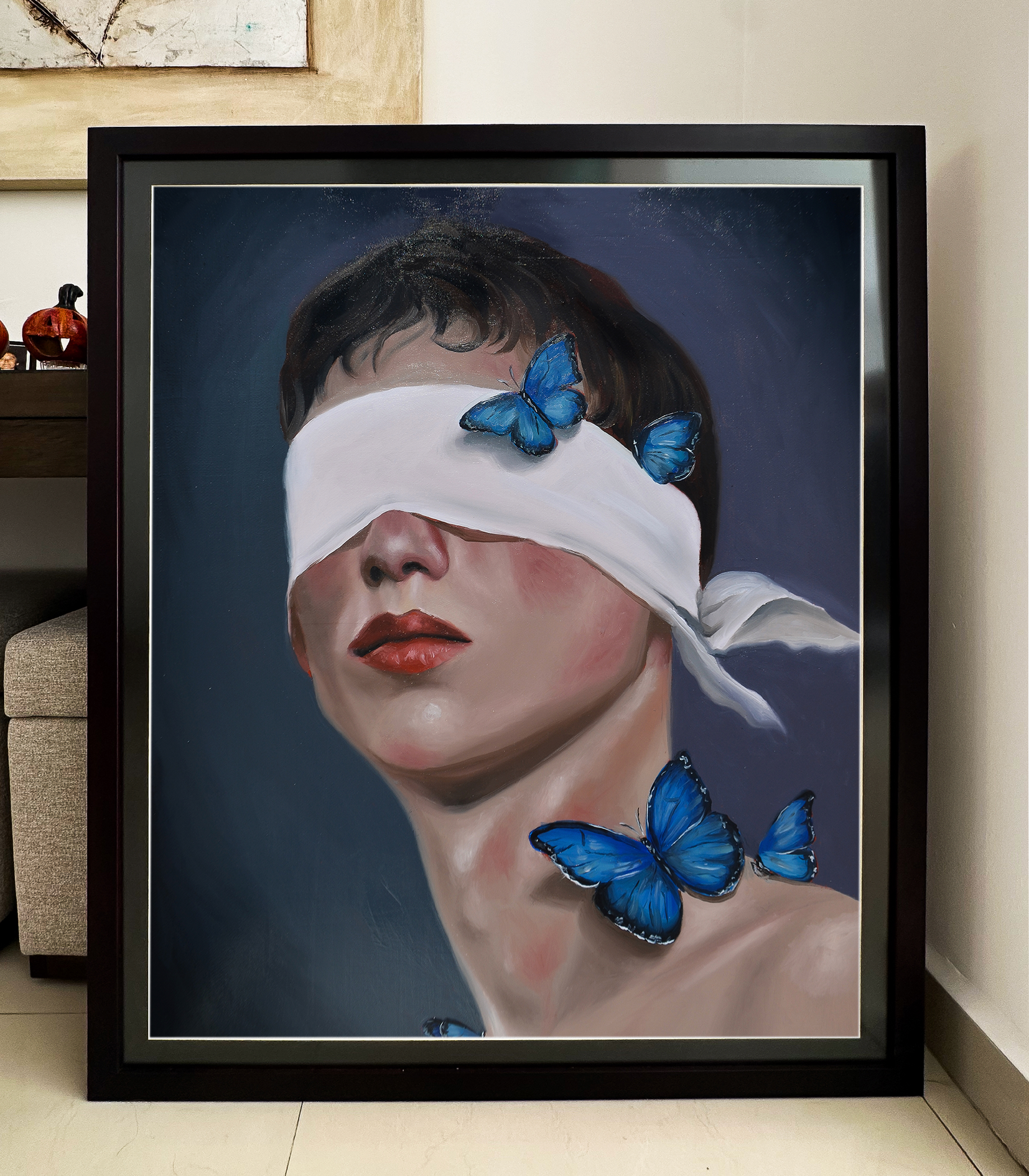 Oilpainting "Narcisismo" print