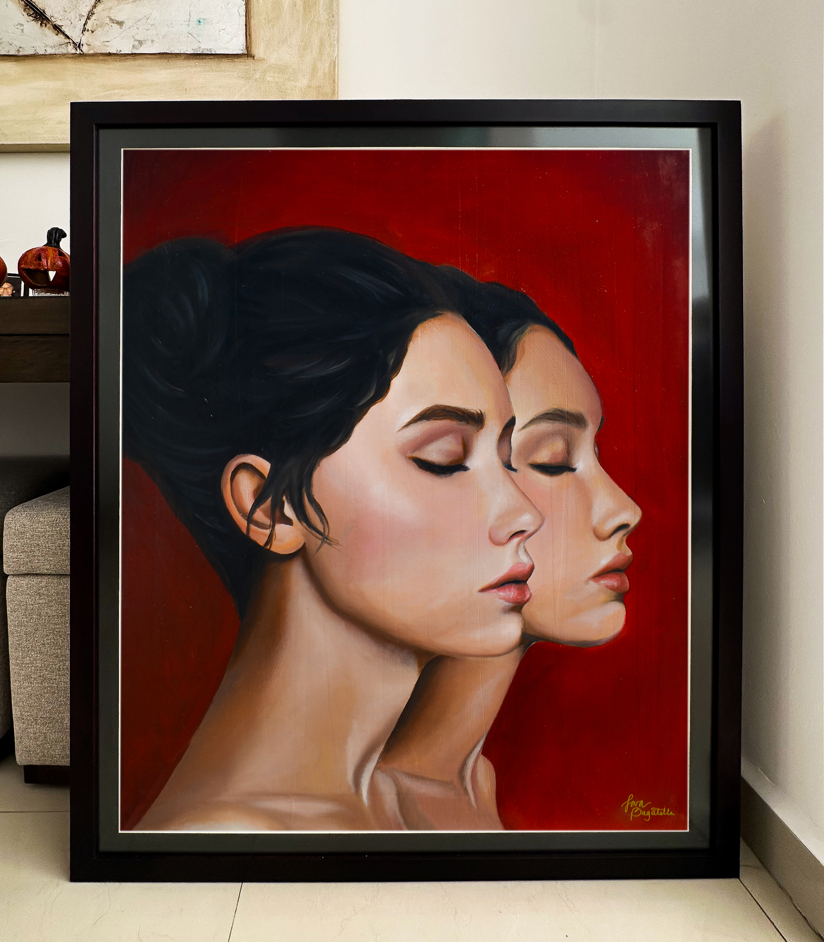 Oilpainting "Bipolaridad" print