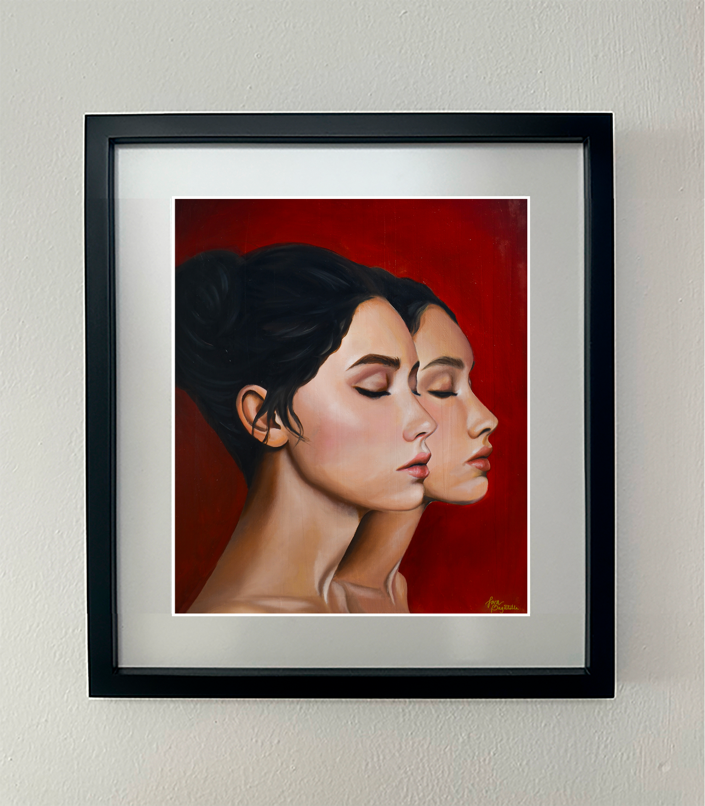 Oilpainting "Bipolaridad" print