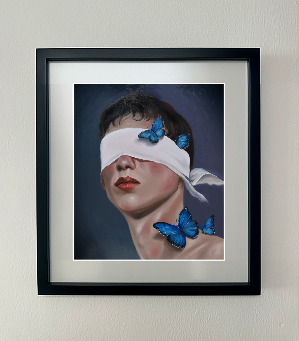 Oilpainting "Narcisismo" print