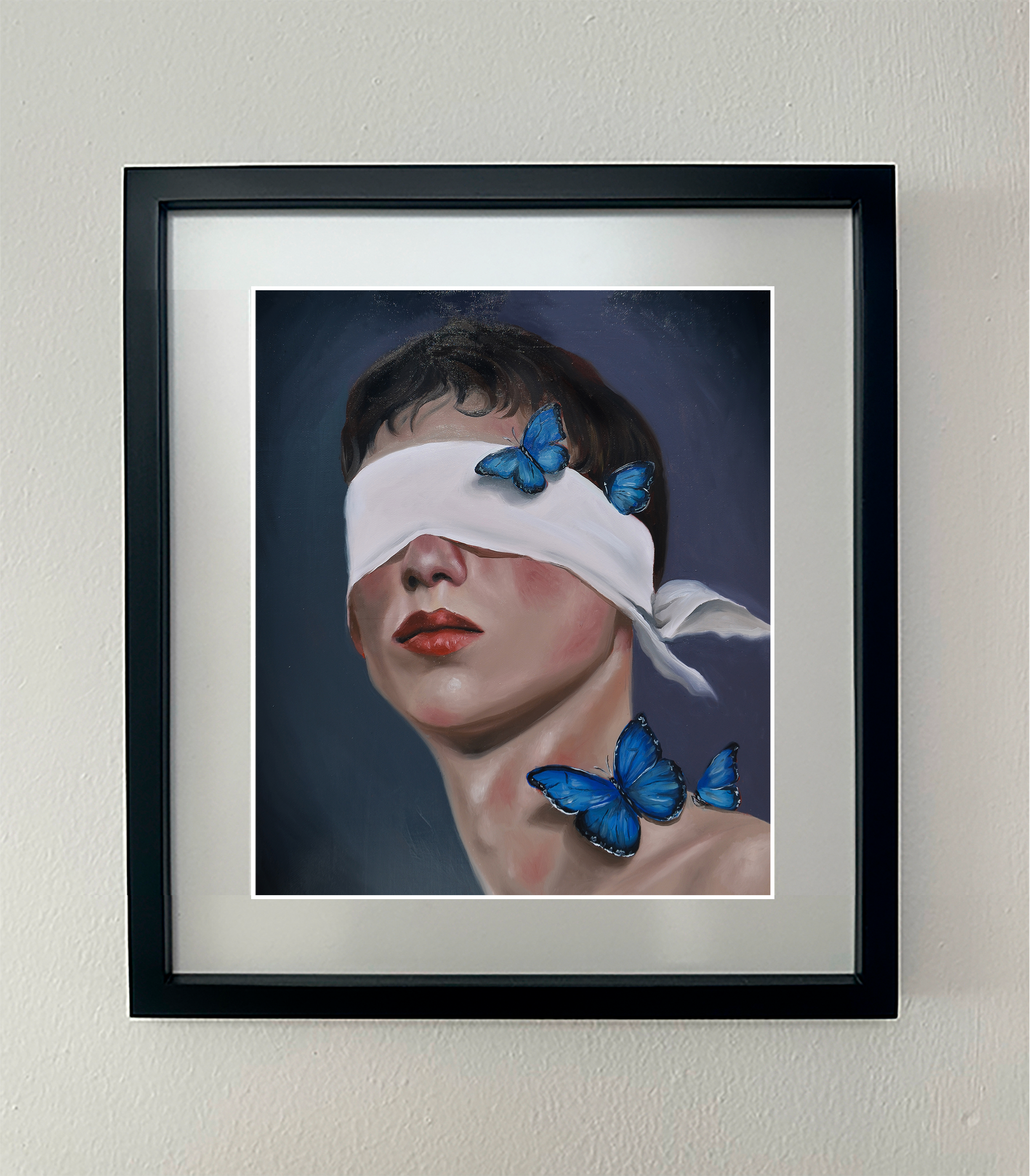 Oilpainting "Narcisismo" print