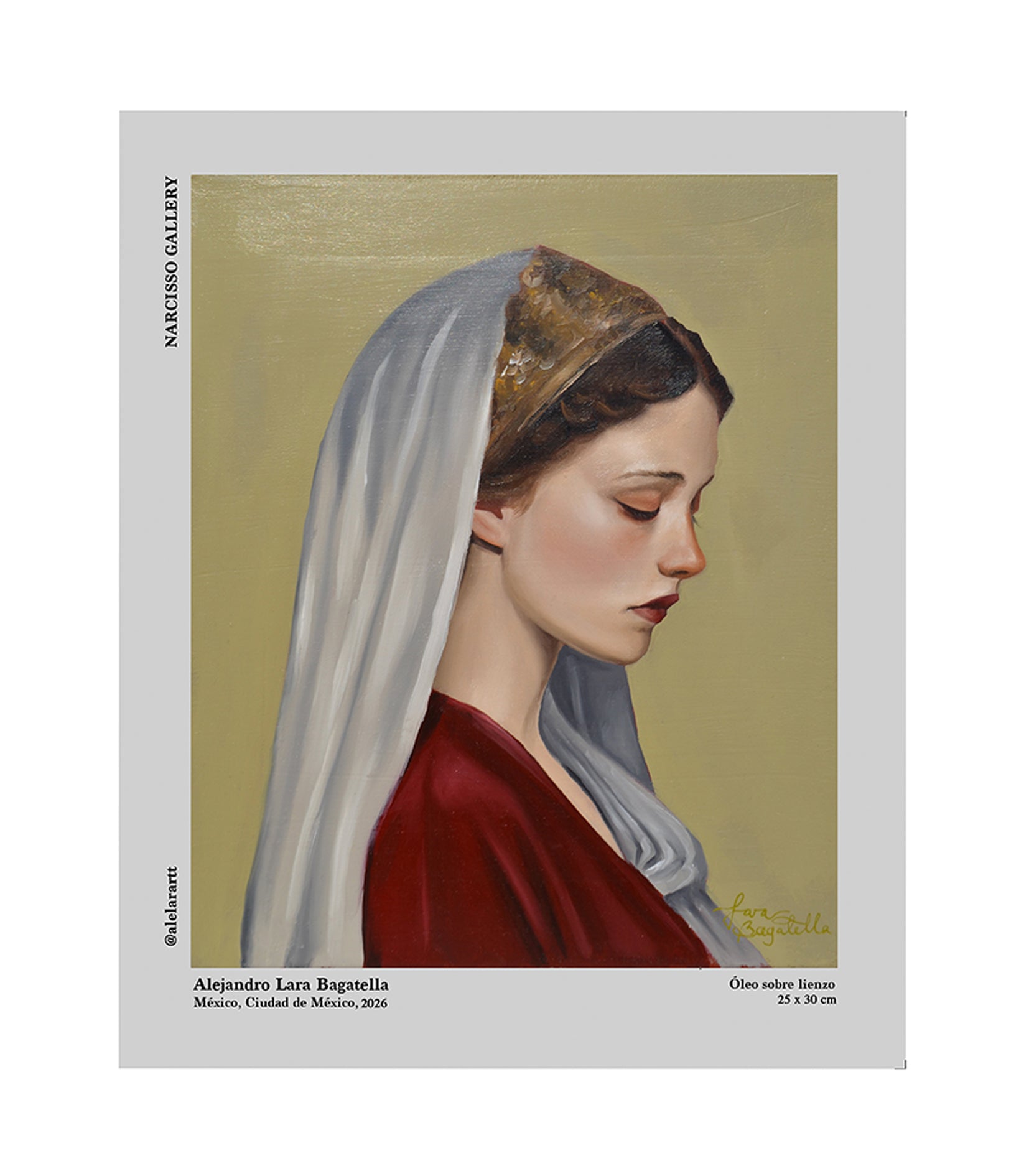 Postal oilpainting #7