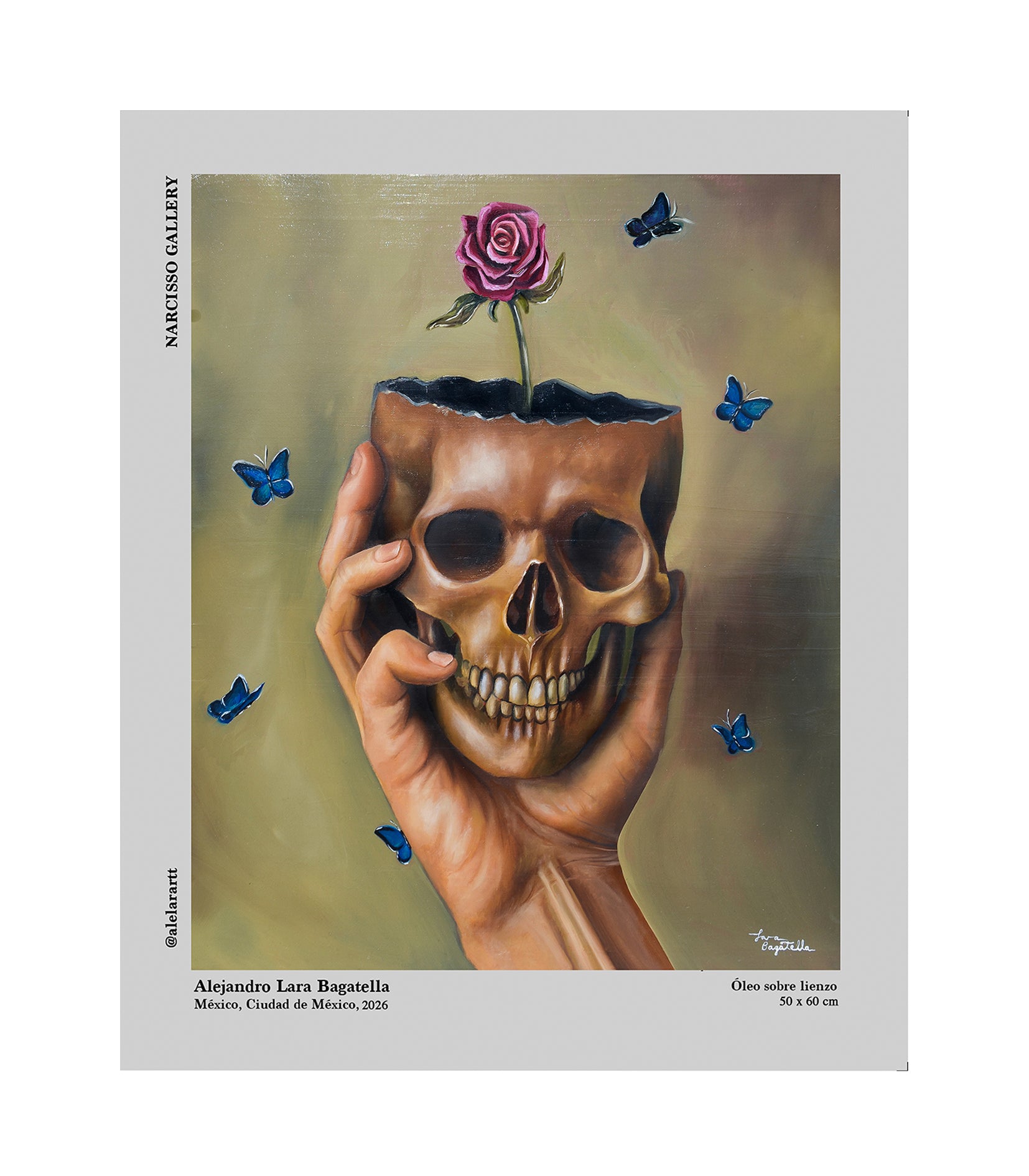 Postal oilpainting #8