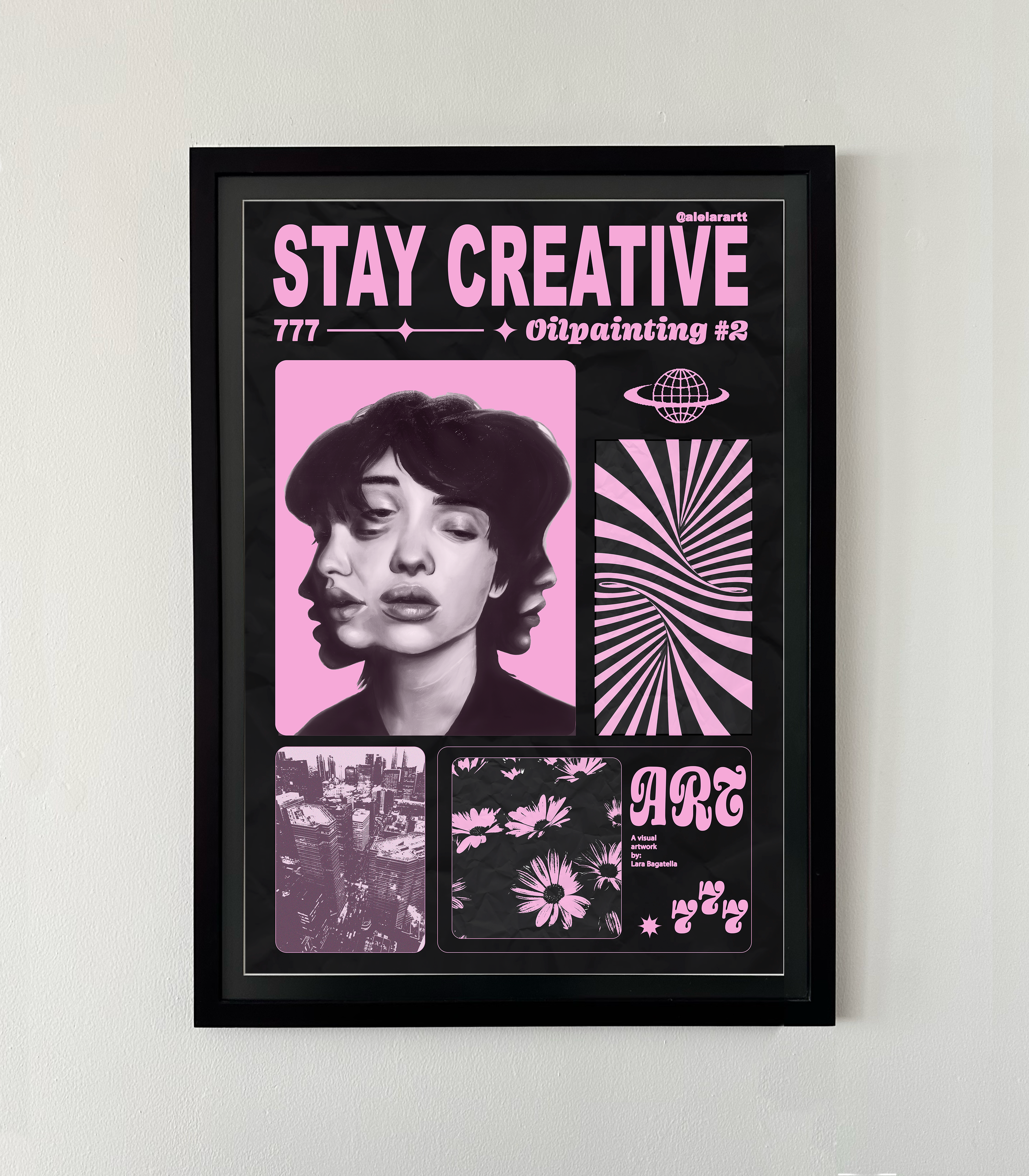 Poster "STAY CREATIVE"