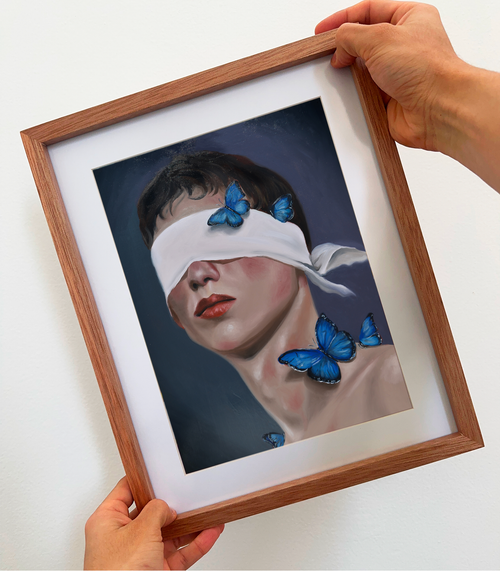 Oilpainting "Narcisismo" print