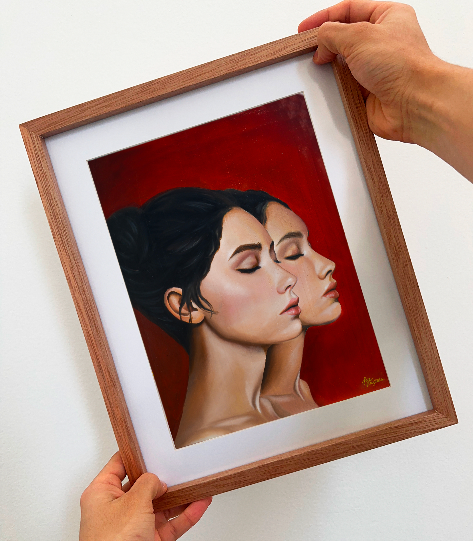 Oilpainting "Bipolaridad" print