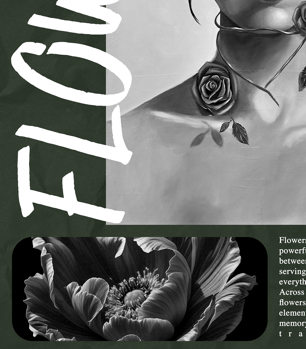 Poster "FLOWERS 2"