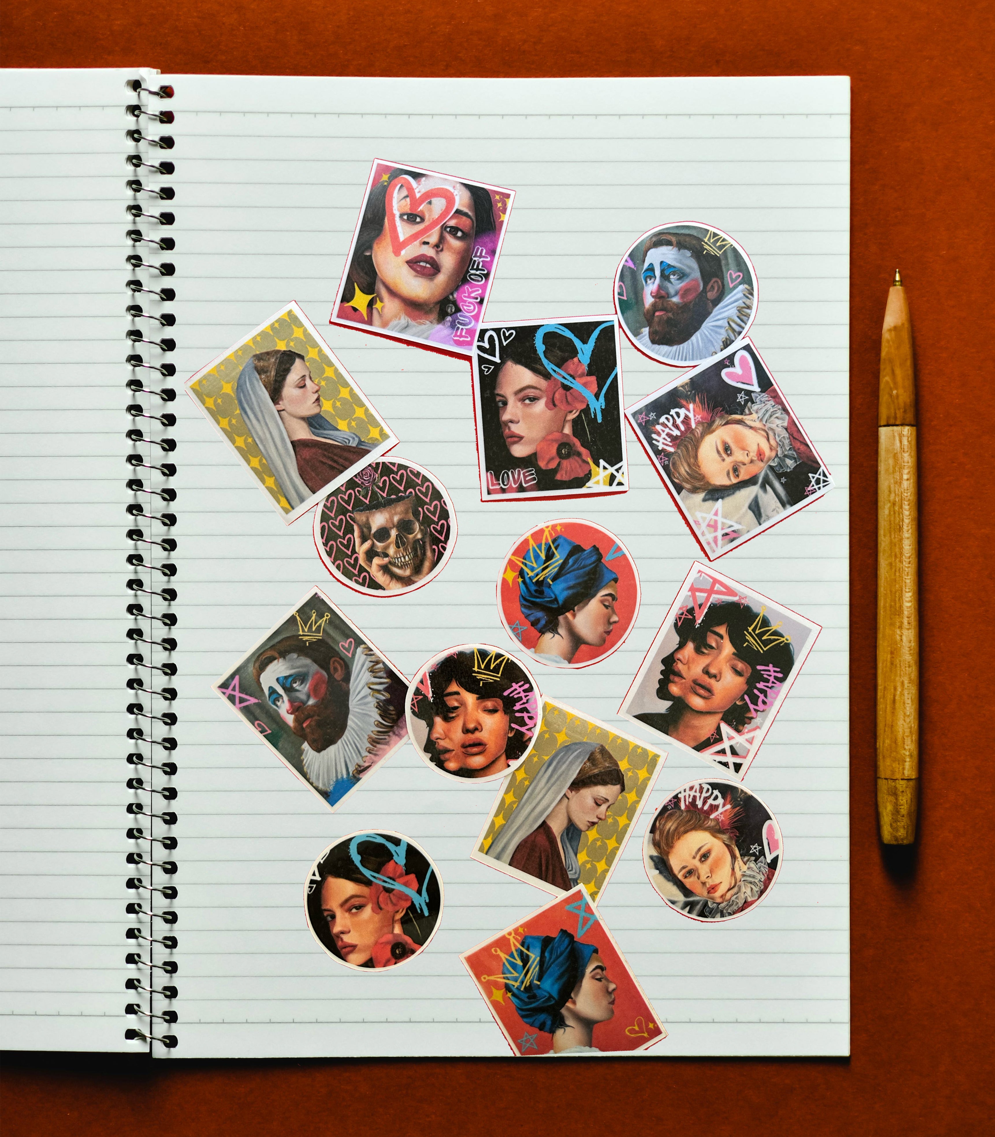 Stickers 20 pack - random