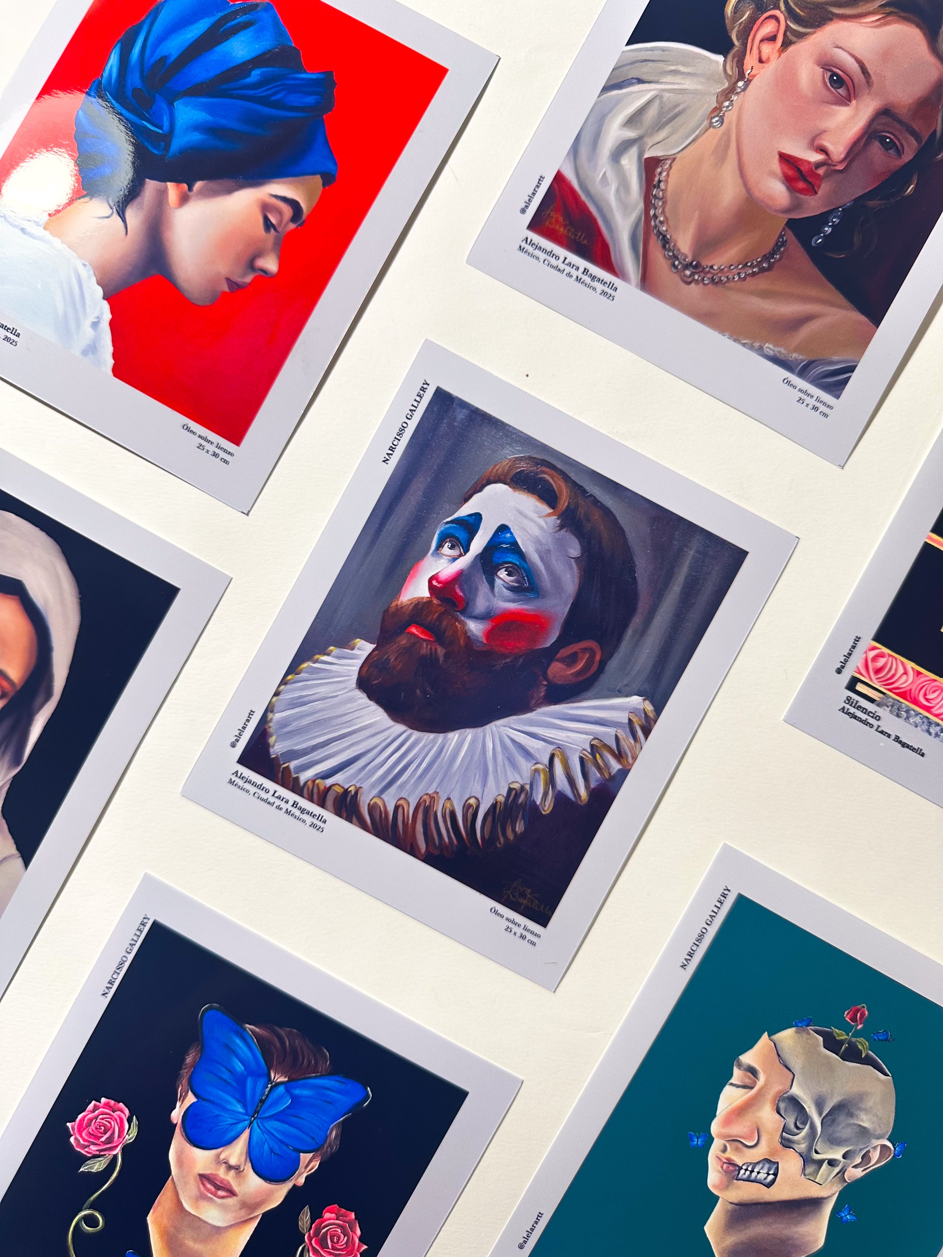 Postal oilpainting #7