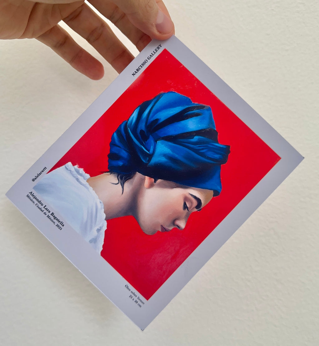 Postal oilpainting #6