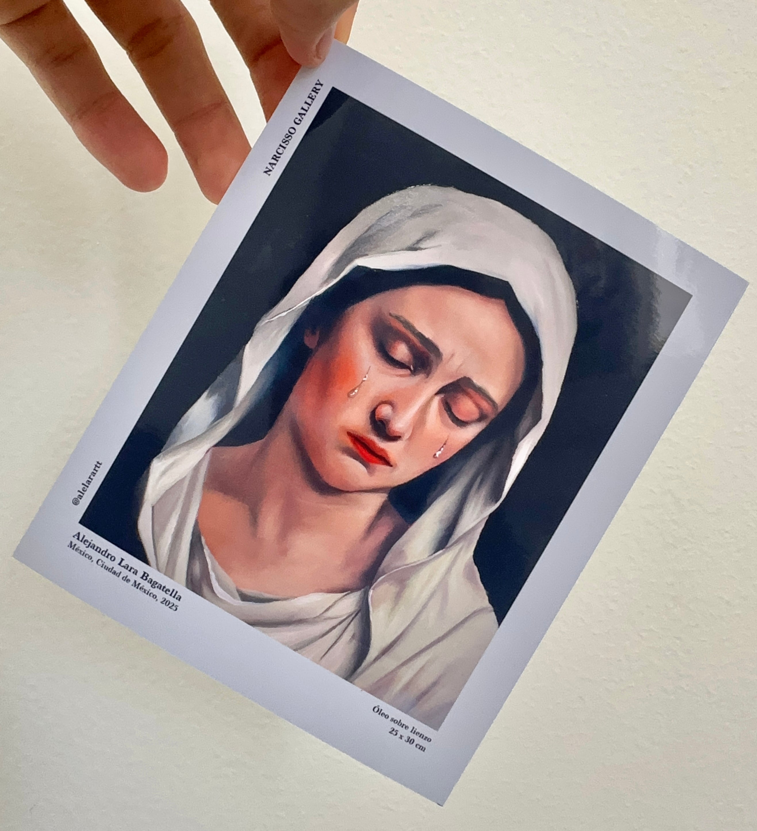 Postal oilpainting #2