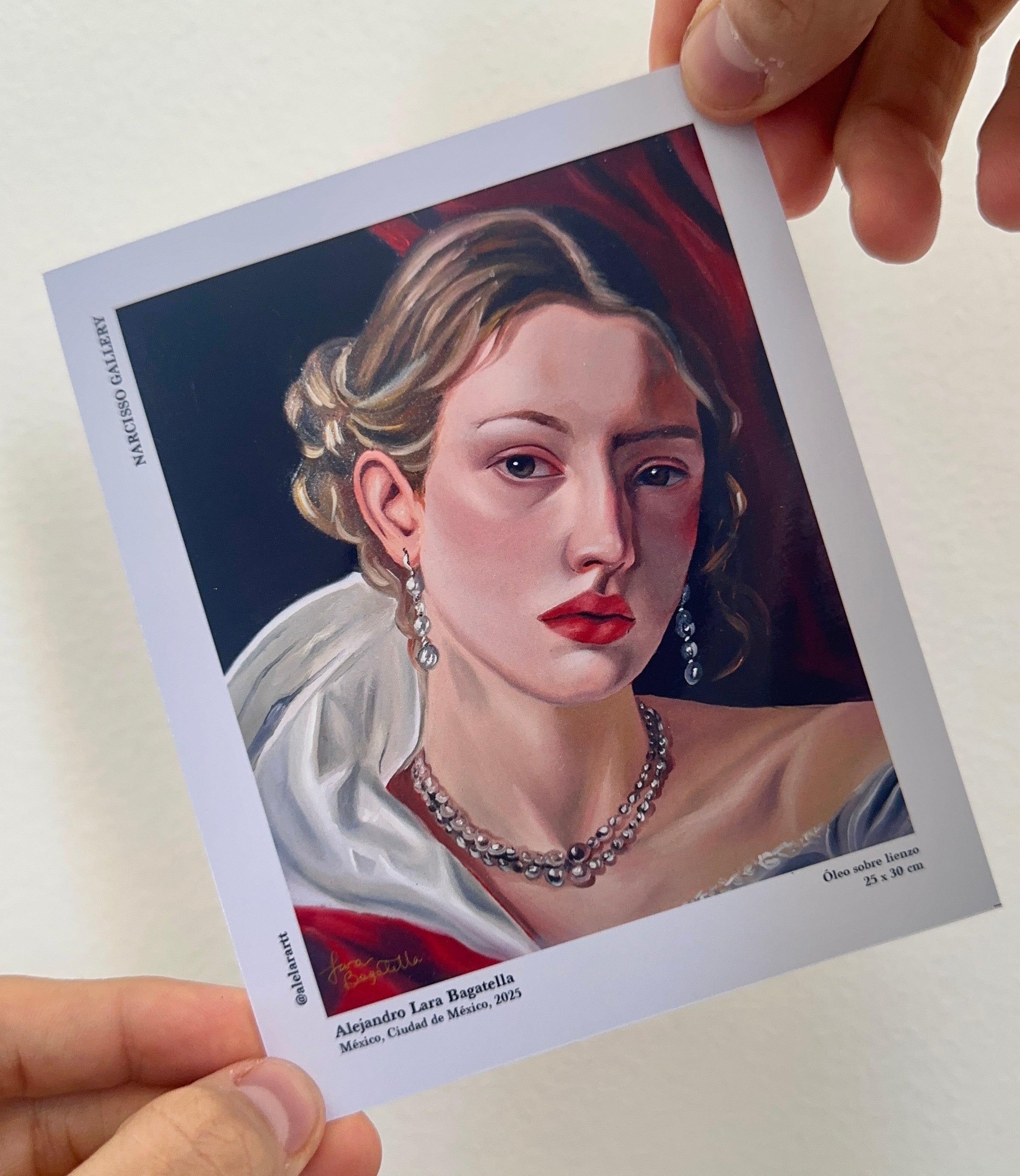 Postal oilpainting #3