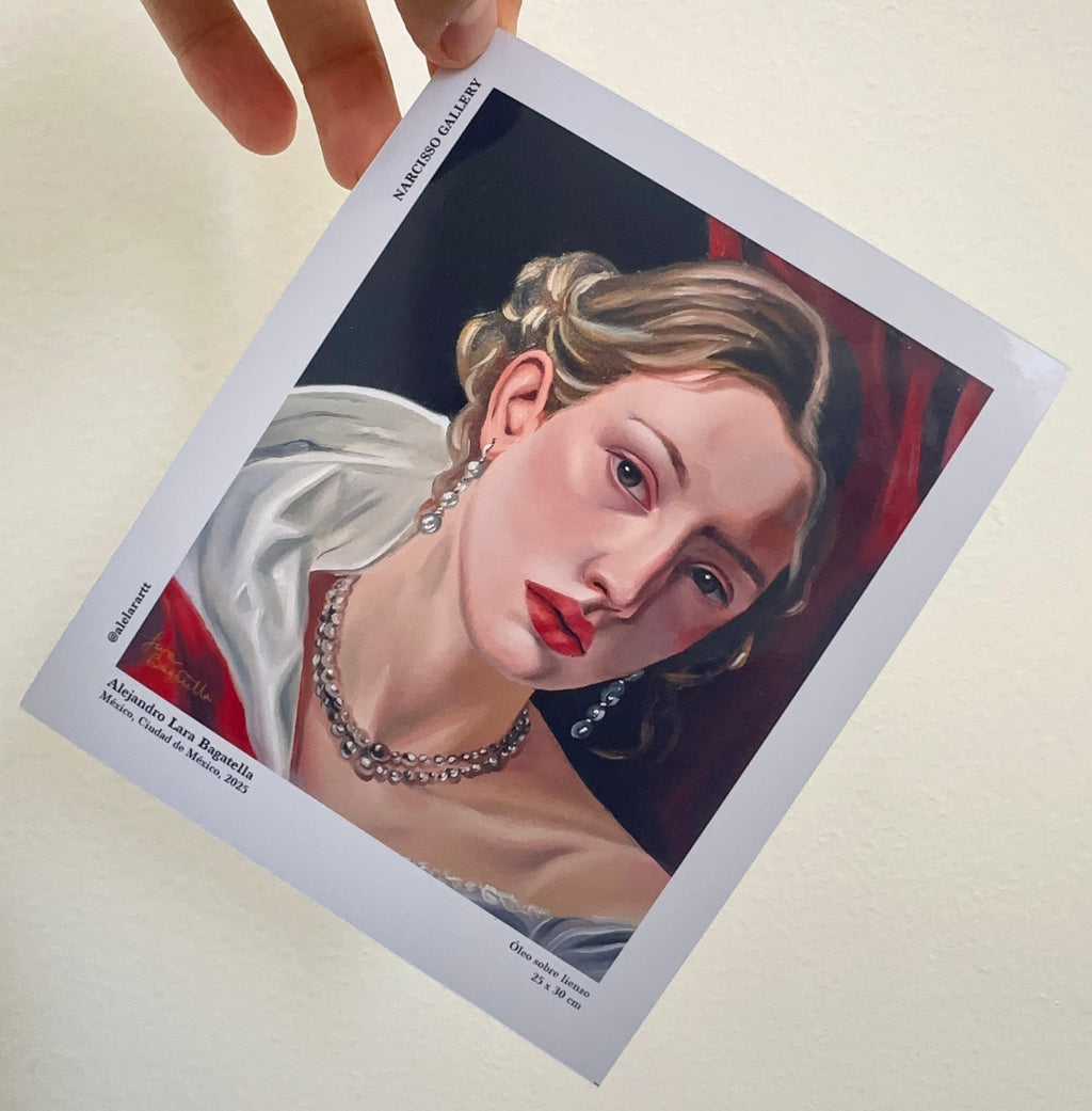 Postal oilpainting #3