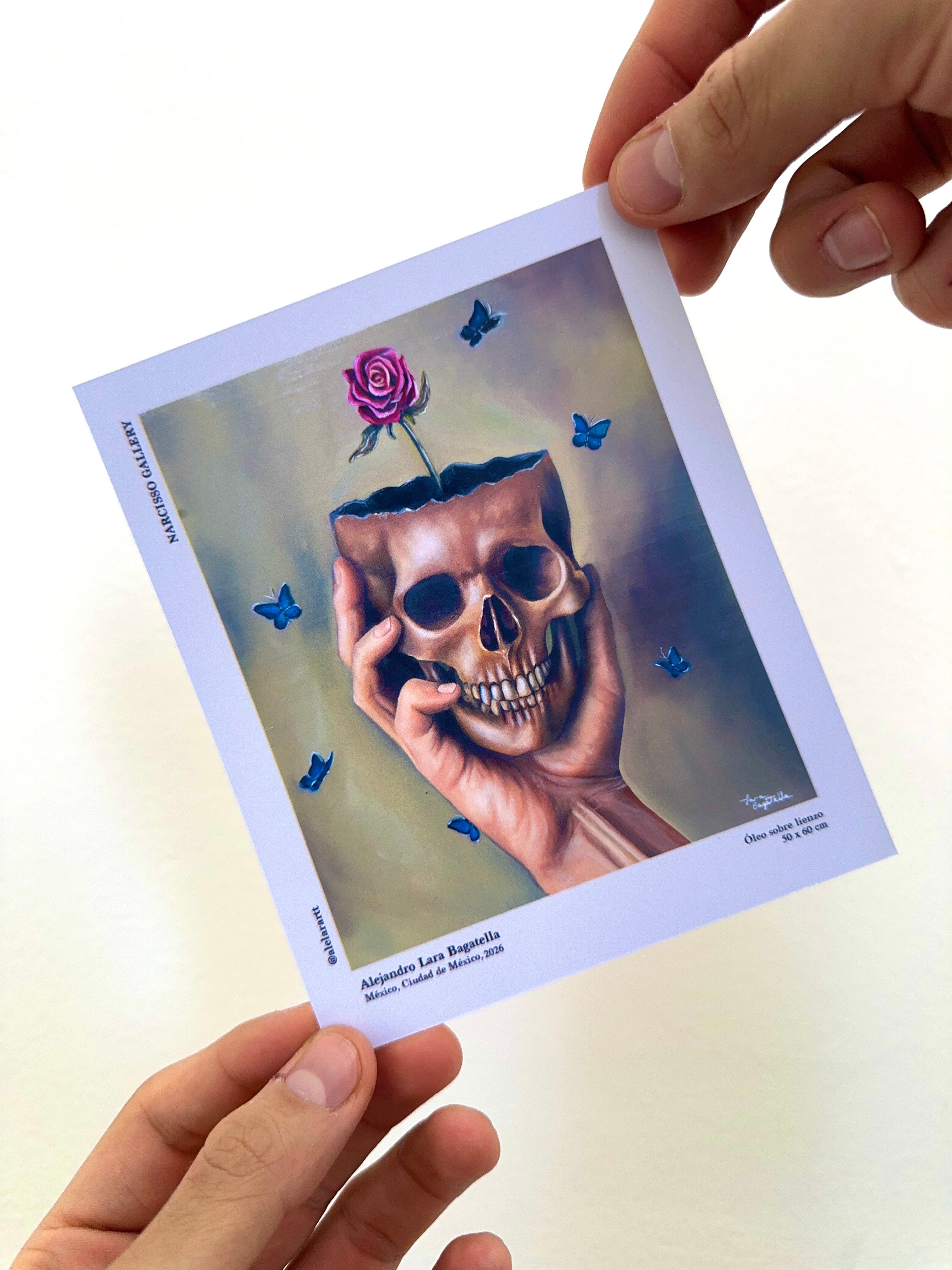 Postal oilpainting #8