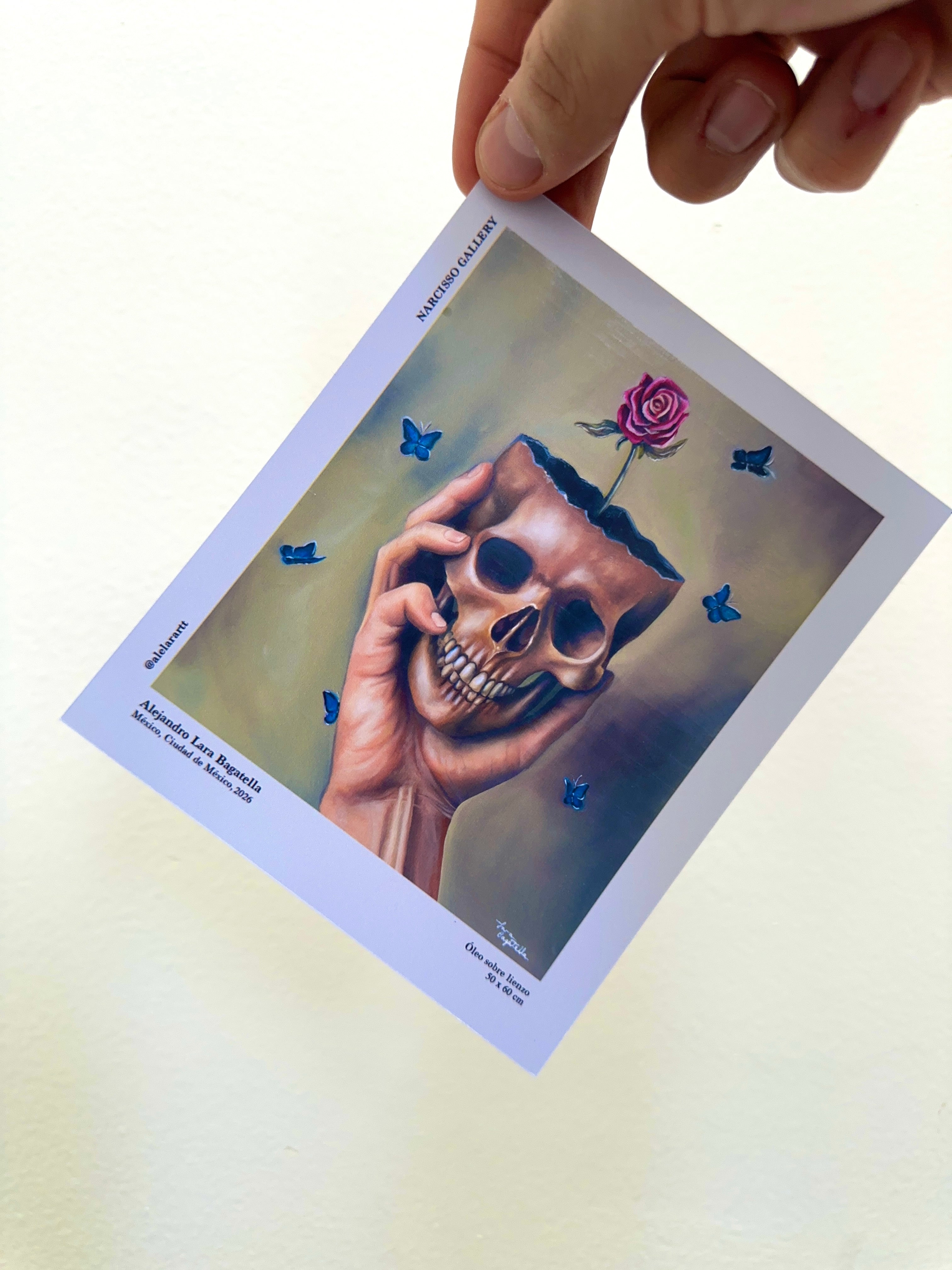 Postal oilpainting #8